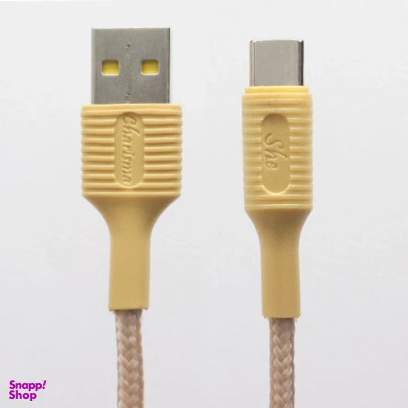کابل تبدیل USB به Type-C شی کاریزما مدل صبا طول 1.2 متر