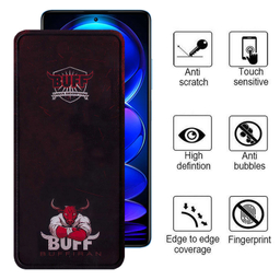 محافظ صفحه نمایش بوف مدل Muscle-Bull-G مناسب برای گوشی موبایل شیائومی Redmi Note 12 Pro Plus / Note 12 Pro 4G/5G / Poco X5 Pro