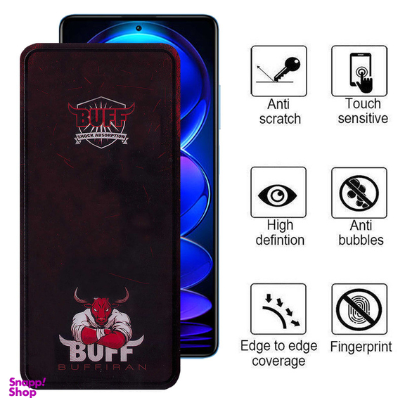 محافظ صفحه نمایش بوف مدل Muscle-Bull-G مناسب برای گوشی موبایل شیائومی Redmi Note 12 Pro Plus / Note 12 Pro 4G/5G / Poco X5 Pro