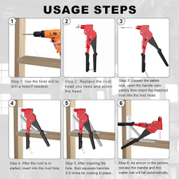 میخ پرچ هامر مدل 5x35mm-P بسته 25 عددی