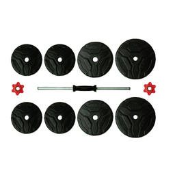 دمبل رادیس فیت مدل DVP-12-mix1 وزن 12 کیلوگرم بسته 2 عددی