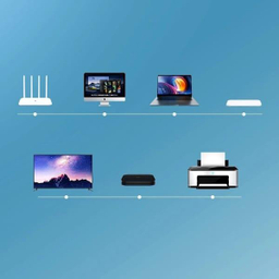 کابل شبکه Cat6 UTP یوگرین مدل NW102 کد 60545 طول 1.5 متر