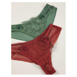 ست شورت و سوتین توری فنردار بارون کد 345 رنگ مشکی