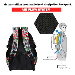 کوله پشتی دخترانه توریث مدل KLS-9900