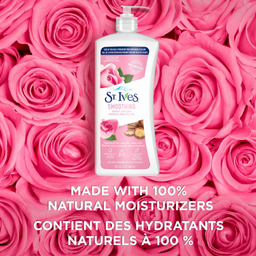 لوسیون بدن اس تی ایوز مدل Smoothing Rose & Argan Oil حجم 621 میلی لیتر