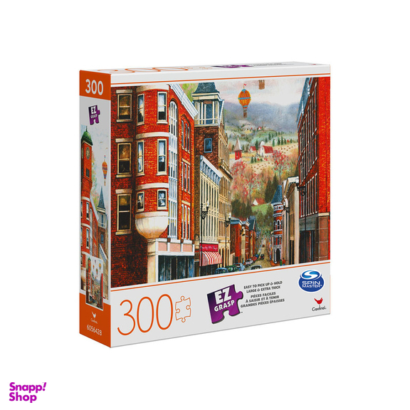 پازل 300 تکه اسپین مستر مدل برج ساعت و بالن ها  کد 56428