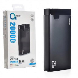 پاوربانک 22.5 وات اکسیژن مدل OX-150 ظرفیت 20000 میلی آمپر ساعت