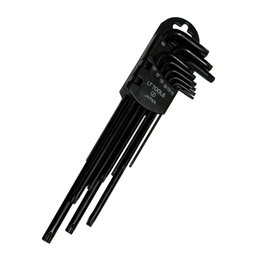 آچار آلن لایت مدل فوق بلند کد SMT-LIGHT-JAPAN--T10-t50-SORAKH DAR مجموعه 9 عددی