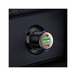 شارژر فندکی 45 وات هوکو مدل NZ6 PD+ QC3.0