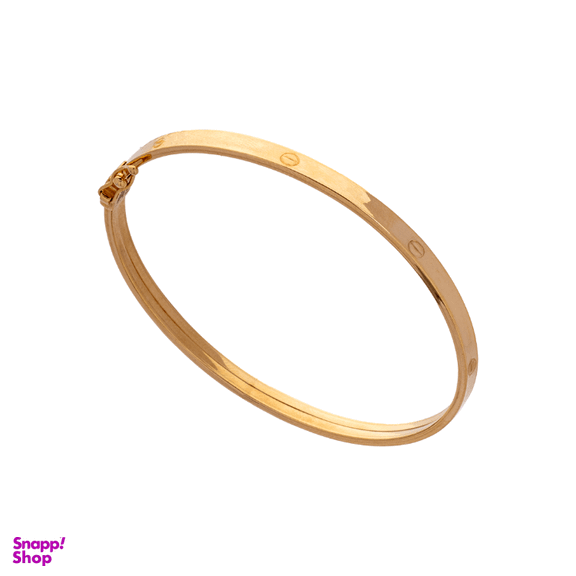 دستبند طلا 18 عیار زنانه مدل کارتیه لاو دلوکس کد D 1010