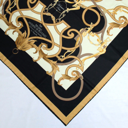 روسری زنانه آنالیا مدل ابریشم دور دست دوز کد 6057