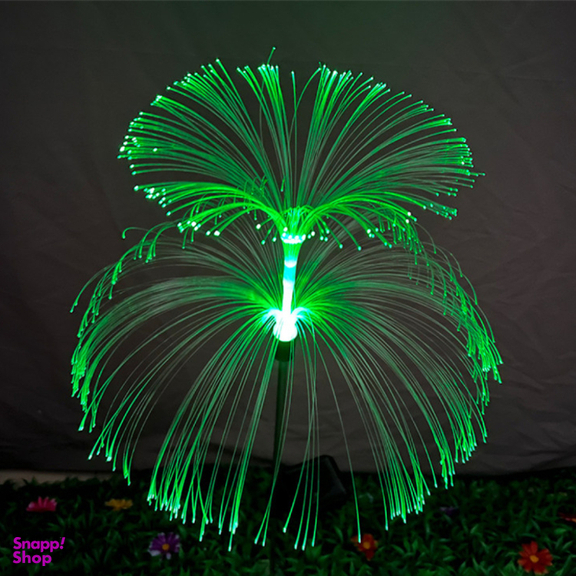 چراغ پارکی خورشیدی سولونیکس مدل قاصدک دو طبقه مجموعه 6 عددی