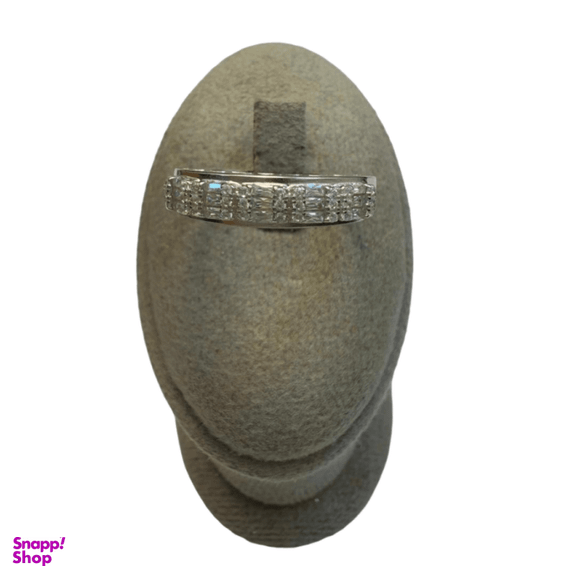 انگشتر نقره 925 عیار زنانه طرح نگین مستطیل کد reo13012
