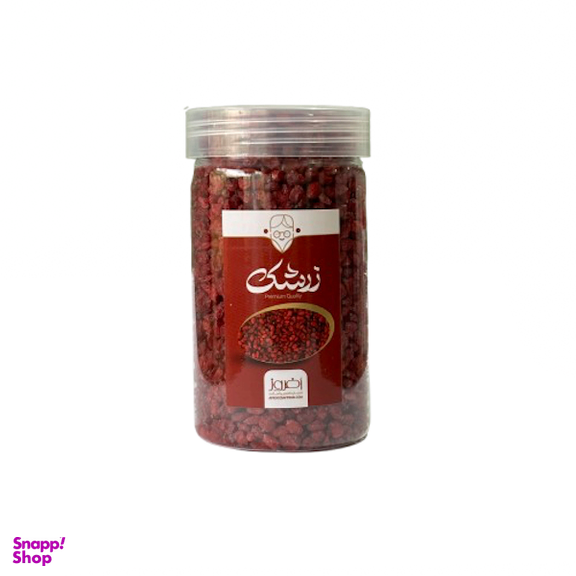 زرشک پفکی بدون روغن افروز وزن 150 گرم بسته بندی پت