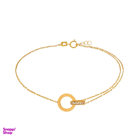 دستبند طلا 18 عیار زنانه کاپانی کد kb010