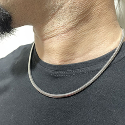 گردنبند نقره مردانه مدل ماری کد G130S