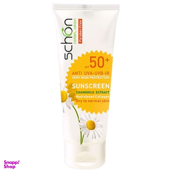 کرم ضد آفتاب شون با +SPF50 بدون رنگ حجم 50 میلی‌ لیتر