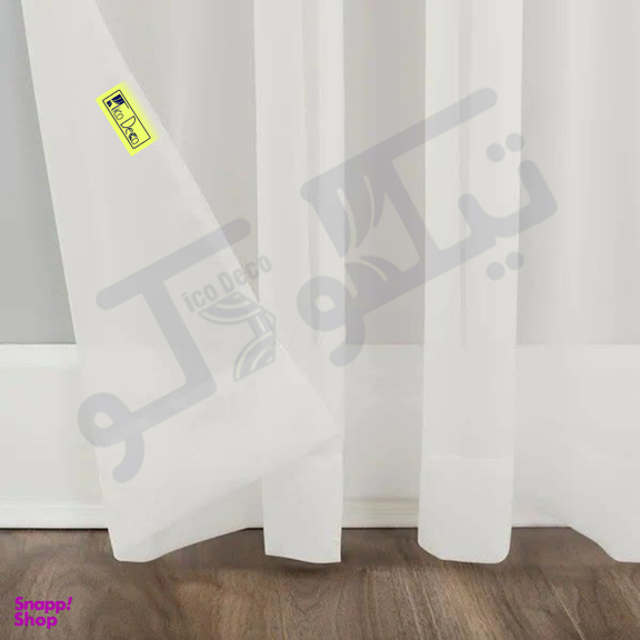 پرده تیکو دکو مدل حریر کلاسیک سایز 150 × 280 سانتی متر
