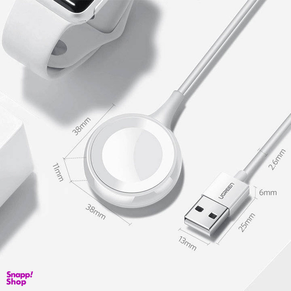 شارژر وایرلس اپل واچ یوگرین (Ugreen) مدل ‌CD177