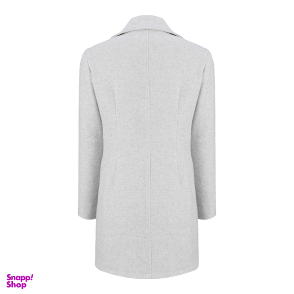 پالتو زنانه السانا مدل حمیرا کد 232603 رنگ طوسی روشن