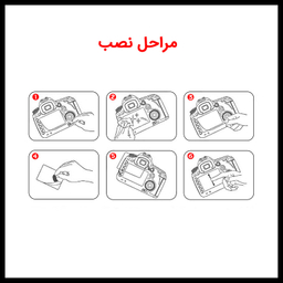 محافظ صفحه نمایشگر هیدروژل راک اسپیس مدل 180H-01Y مناسب برای دوربین کانن EOS 6D Mark II