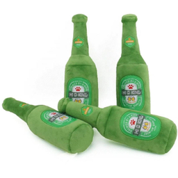 اسباب بازی سگ مدل بطری سبز عروسکی
