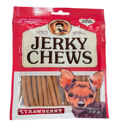 تشویقی سگ جرکی چیوز مدل توت فرنگی وزن 70 گرم