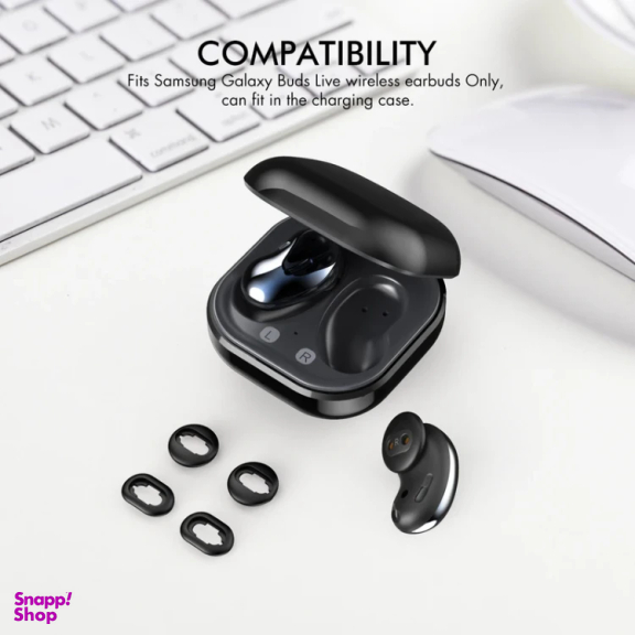 سری ایرفون آهااستایل مدل PT132 مناسب سامسونگ Galaxy Buds Live بسته 6 عددی
