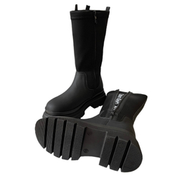 بوت زنانه طرح کلوین کلاین مدل CK21 رنگ مشکی