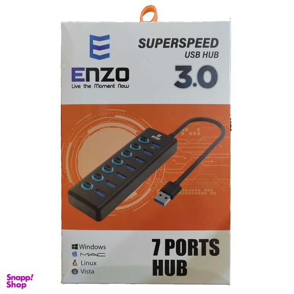 هاب 7 پورت انزو مدل UH-70A