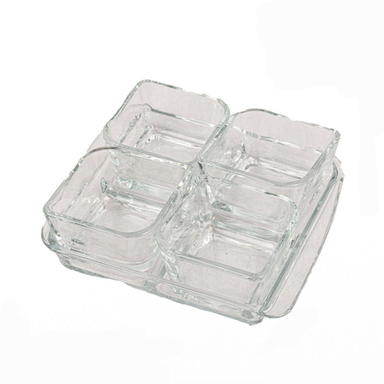 اردوخوری 5 پارچه بلور کاوه مدل باروک