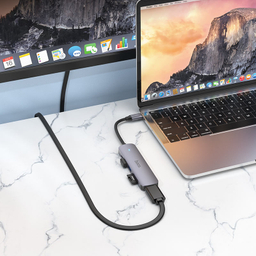 هاب USB هوکو مدل HB28 6IN1 به همراه کابل Type-C