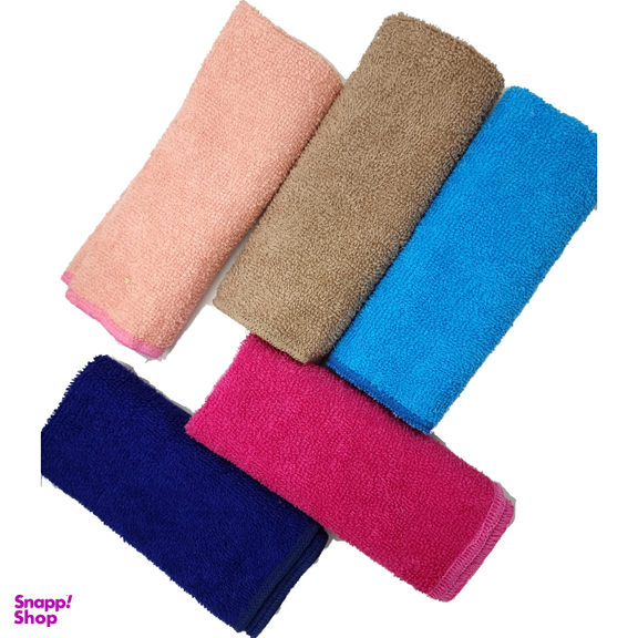 دستمال حوله ای میکروفایبر کد 24 بسته 5 عددی