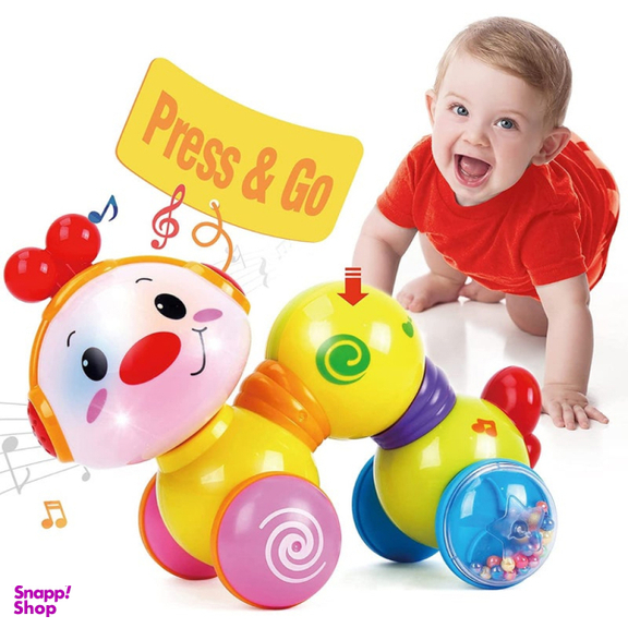 کرم خزنده موزیکال هولی تویز مدل 997 Hola Toys