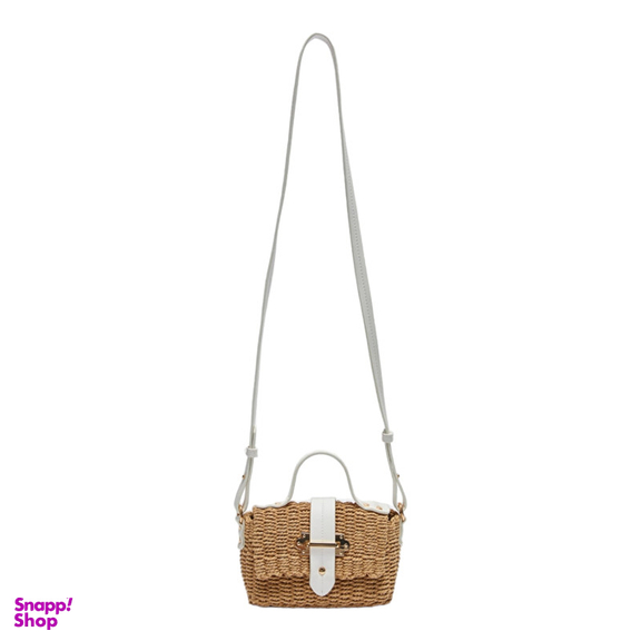 کیف رودوشی زنانه ال سی وایکیکی مدل حصیری Desert