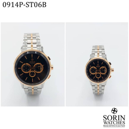 ست ساعت مچی عقربه ای زنانه و مردانه سورین مدل GL0914P-ST06B