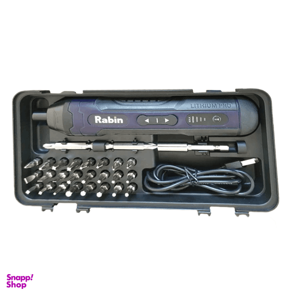 پیچ گوشتی شارژی 3.6 ولت رابین کد 8901