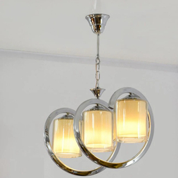 لوستر سه شعله نورهام مدل فنرى ۳