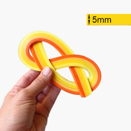 نوار ملیله کاغذی کد 160YN5 بسته 80 عددی