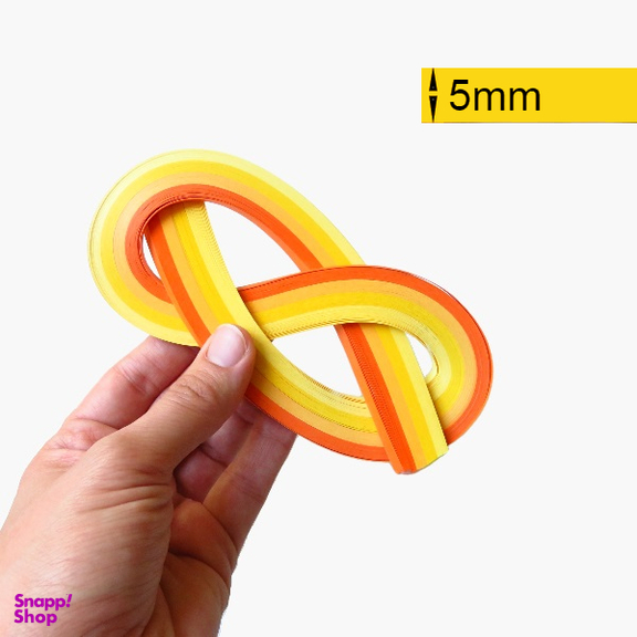 نوار ملیله کاغذی کد 160YN5 بسته 80 عددی