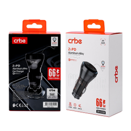 شارژر فندکی 66 وات کربی مدل CR-G103 به همراه کابل Type-C طول 1.2 متر