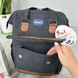 کوله پشتی لوازم کودک چیکو طرح چرم مدل CH330
