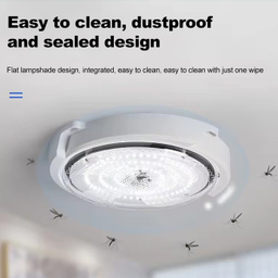 چراغ خورشیدی سقفی مدل CIR-HY013 ظرفیت 200 وات