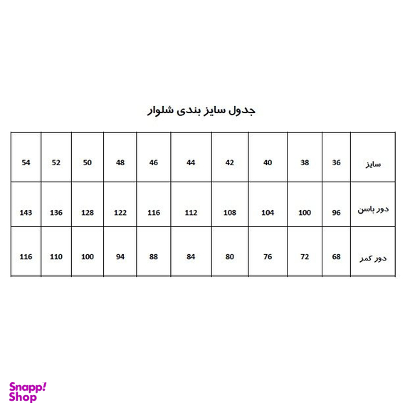 الگو خیاطی شلوار زنانه متد ترک مدل 2023 سایز 36 تا 52 بسته 9 عددی