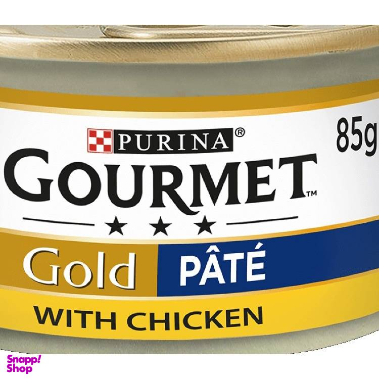کنسرو غذای گربه گورمت مدل پته مرغ Chicken Pate وزن 85 گرم