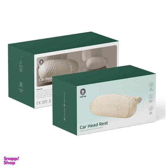 پشتی طبی گردن صندلی خودرو گرین لاین مدل Green Lion Car Head Rest