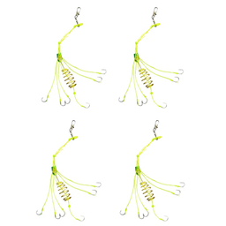 فنر فیدر ماهیگیری مدل 9 بسته 4 عددی