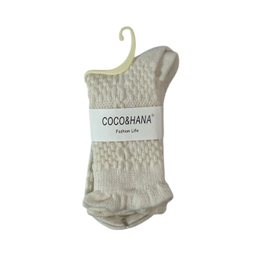 جوراب ساقدار زنانه کوکو اند هانا مدل زمستانی کد Coco-24 طرح بافت برجسته