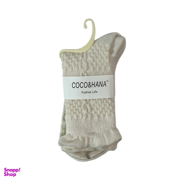 جوراب ساقدار زنانه کوکو اند هانا مدل زمستانی کد Coco-24 طرح بافت برجسته