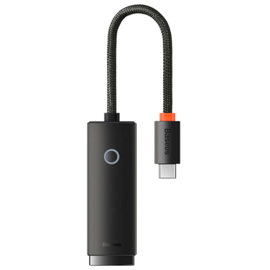 کابل تبدیل Type-C به پورت شبکه RJ45 LAN بیسوس مدل Lite Series WKQX000201